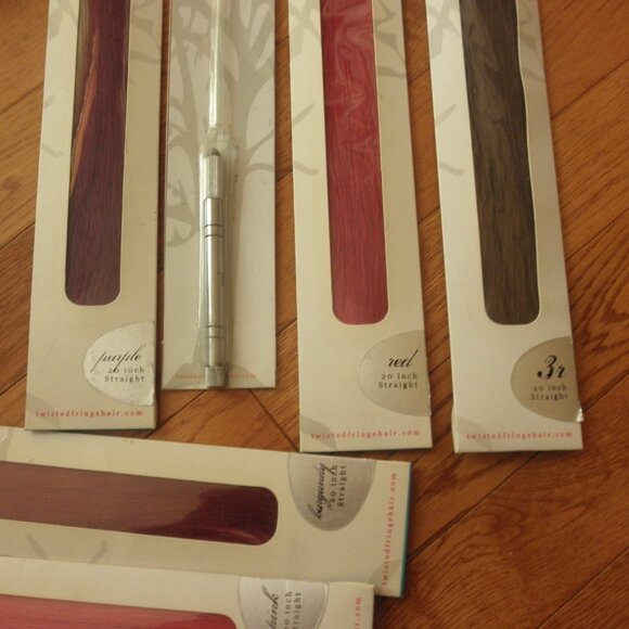 5 - Twisted Fringe 20 inch 100 % human remy hair with kit - Picture 3 of 6